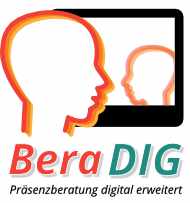 Logo BeraDIG - Präszenzberatung digital erweitert